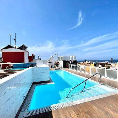 Appartement Nice Studio Without Balcony, With Wifi And Rooftop Pool In Puerto De La Cruz