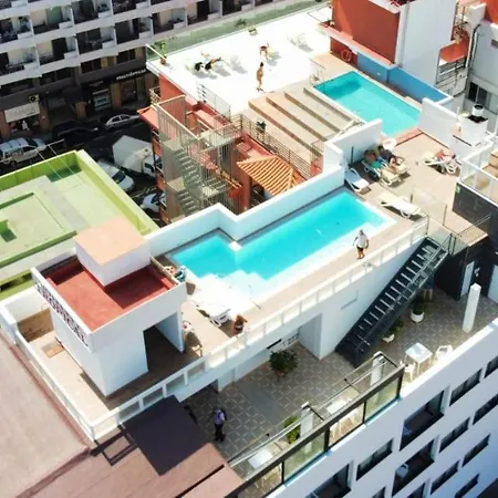 Apartman Nice Studio Without Balcony, With Wifi And Rooftop Pool In Puerto De La Cruz *