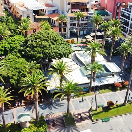 Nice Studio Without Balcony, With Wifi And Rooftop Pool In Puerto De La Cruz Apartman *